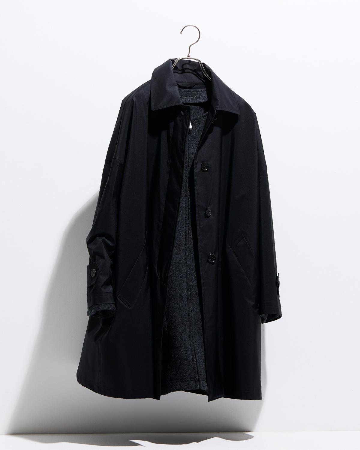 深い黒を追求した独自開発生地「BLACK OF BLACKs」2025年秋冬の新作